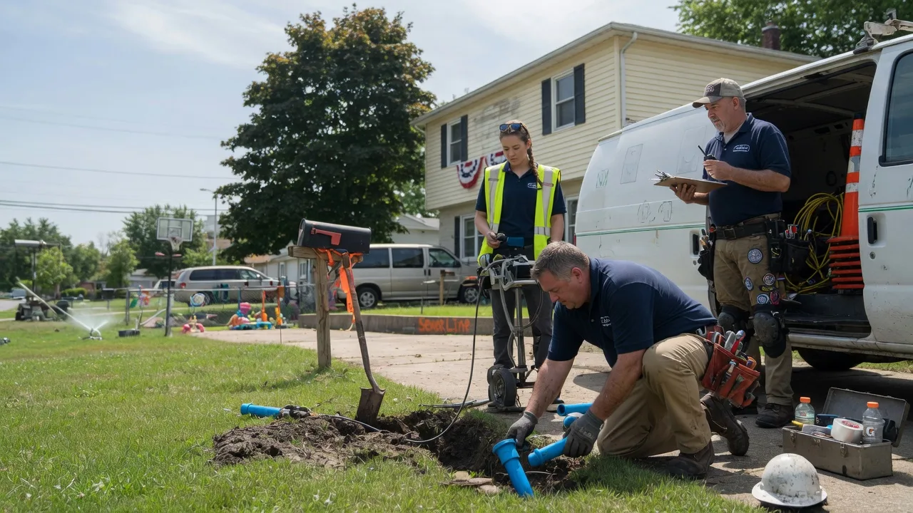 Slab Leak Repair in Pompeii, MI near me